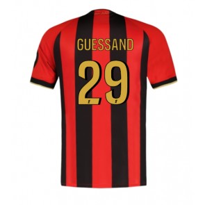 OGC Nice Evann Guessand #29 Domaci Dres 2024-25 Kratak Rukavima